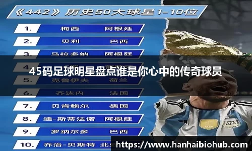 45码足球明星盘点谁是你心中的传奇球员